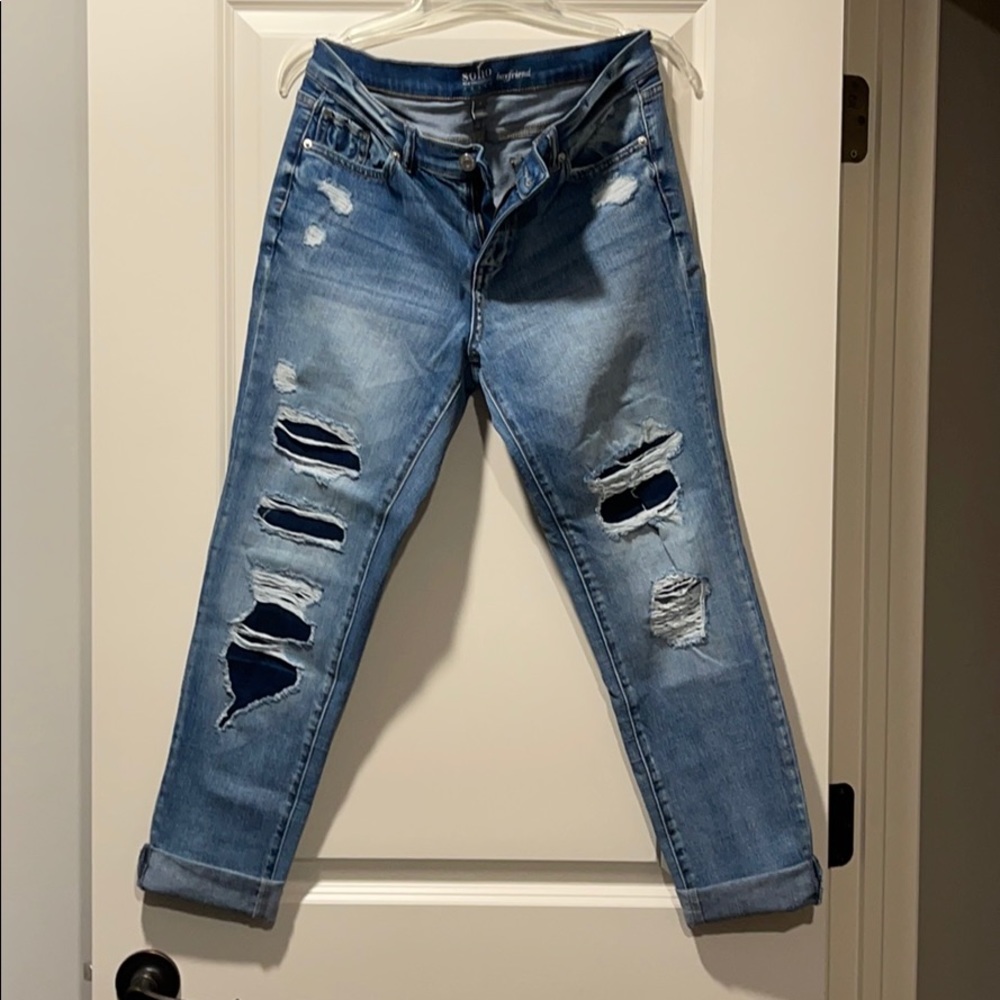 NY&Co Soho Boyfriend jeans size 6